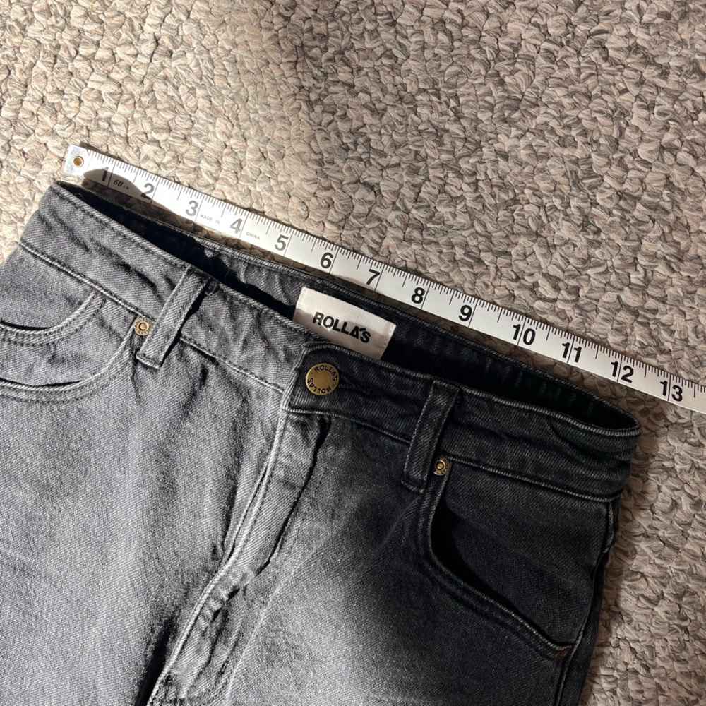 Rollas high rise slim bootcut jeans